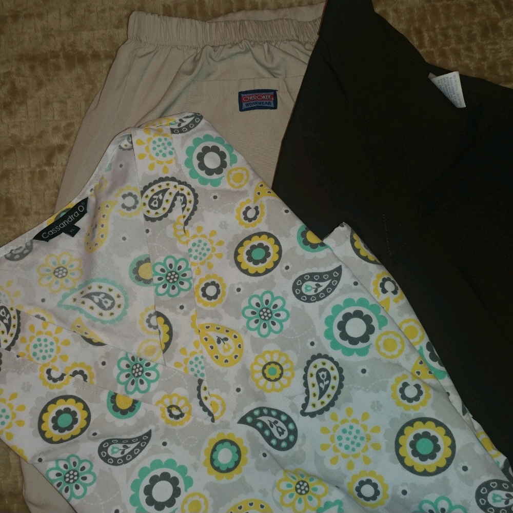 Printed medical scubs